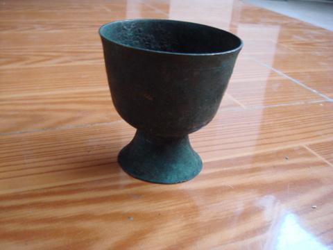 清代铜杯|佛像铜器杂件(正式会员) - 古泉社区